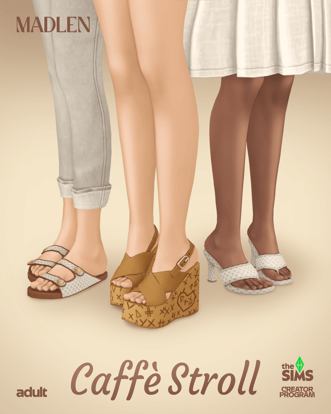 Скриншот мода Набор обуви Caffe Stroll Set
